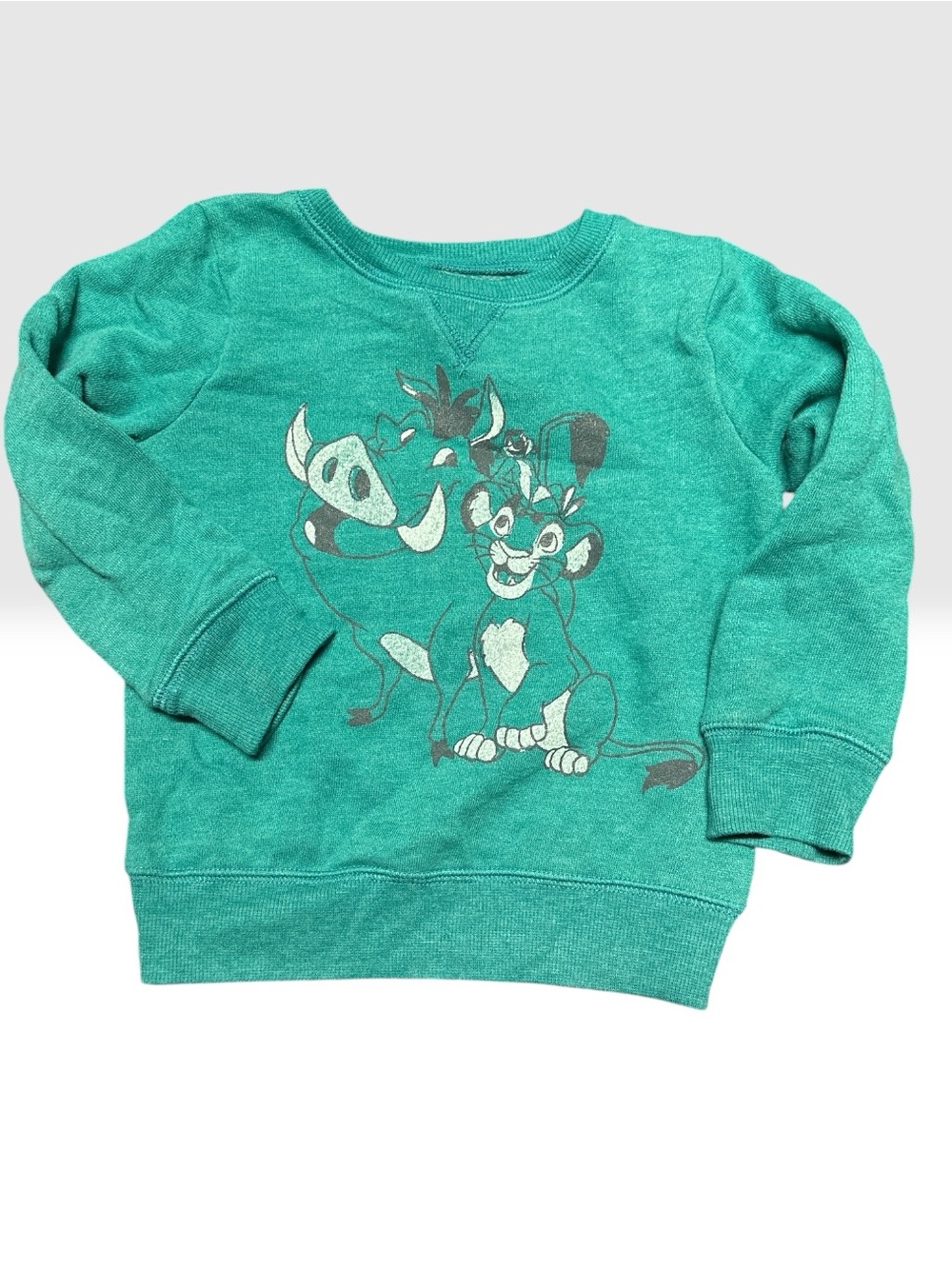 Disney Teal Lion King Crewneck Sweatshirt